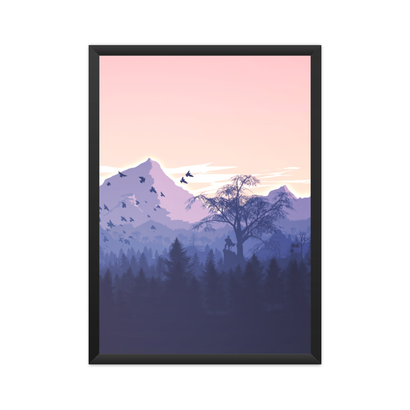 Forest Mountain Poster - SPI Store