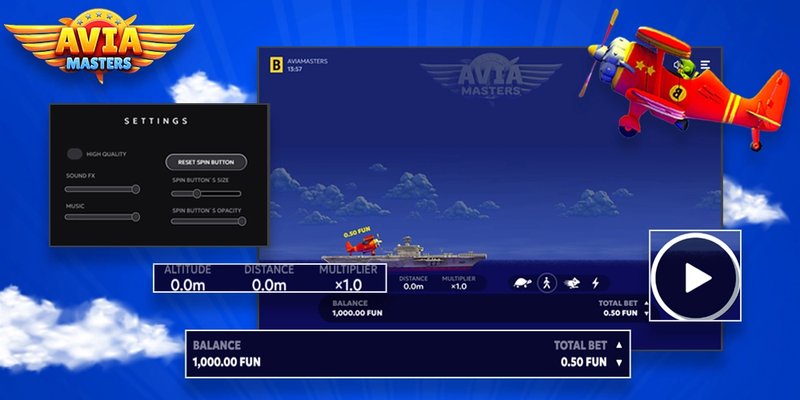 Entdecken Sie das spannende Flugzeugspiel - Avia Masters in Deutschland in Germany