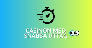 Casinon med Snabb Utbetalning - Få Dina Vinster Snabbt