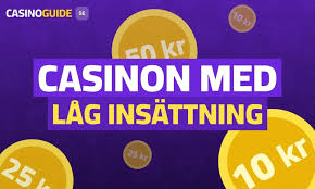 Minsta Insättning Casino Fördelar och Alternativ